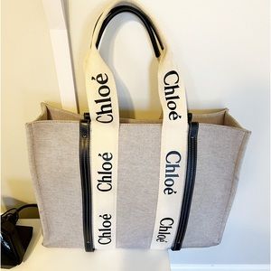 Gorgeous Large Chloe’ Woody Tote